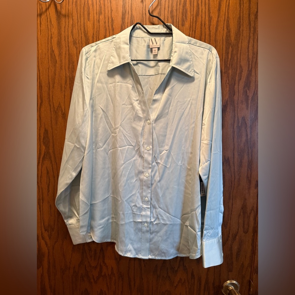 Green Women's Blouse-Brand New